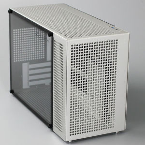 (New Version)ZZAW C4P MATX/ITX Aluminum Computer Case ATX PSU 360 Water Cooling 400mm Long Graphics Card with Type-C