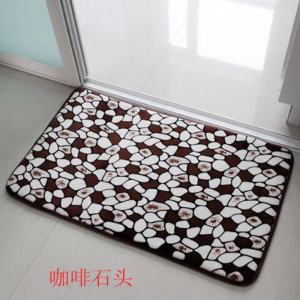 ZHS Memory Foam Absorbent Bathroom Bedroom Floor Shower Rug Non-slip Doormat
