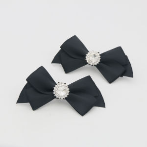 [Free Shipping] Detachable Front Flower Bow Shoe Buckle Decoration Bridal Bow Shoe Flower Accessory High Heel Shoe Ornament