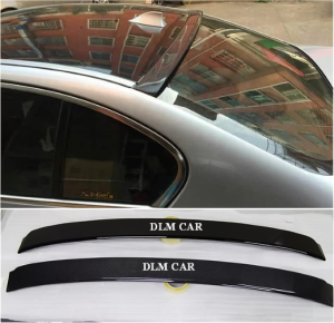 [READY STOCK] F10 roof spoiler with CARBON FIBER OR GLOSS BLACK (plug and play)