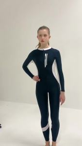 Quick Dry UPF50 Rash Guard Women Full Body Swimwear Muslim Long Sleeve Diving Wetsuit Surf Suit Sun Protect Swimsuit