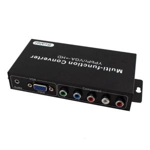 YpbPr/VGA To HDTV 1080P Converter Supporting 1080P For Home Or Office Use PC Laptop Display Easy installation