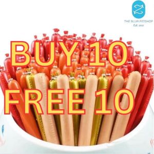 BUY 10 FREE 22 15g Pet Dog Cat Sausage Pet Food Snack Treats Hotdog Snack Foods