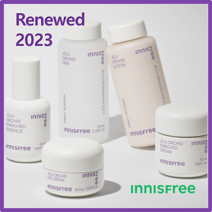 innisfree Jeju Orchid (Lotion, Skin, Eye Cream, Enriched Essence