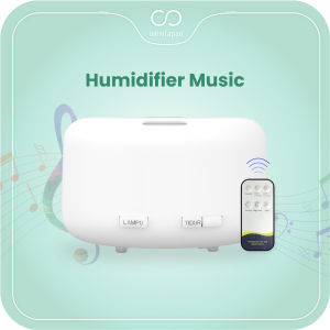 BRAND LOKAL Humidifier air diffuser 500ML + remote aromatherapy 7 color Led | INFINILAPAN