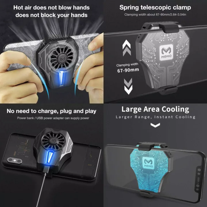 MEMO%20DL05%20DL01%20FL05%20Gaming%20Cooling%20Fan%20Radiator%20Handphone%20Game%20Kipas%20Penyejuk%20Telefon%20Bimbit%20Mobile%20Phone%20Cooler%20-%20Image%206