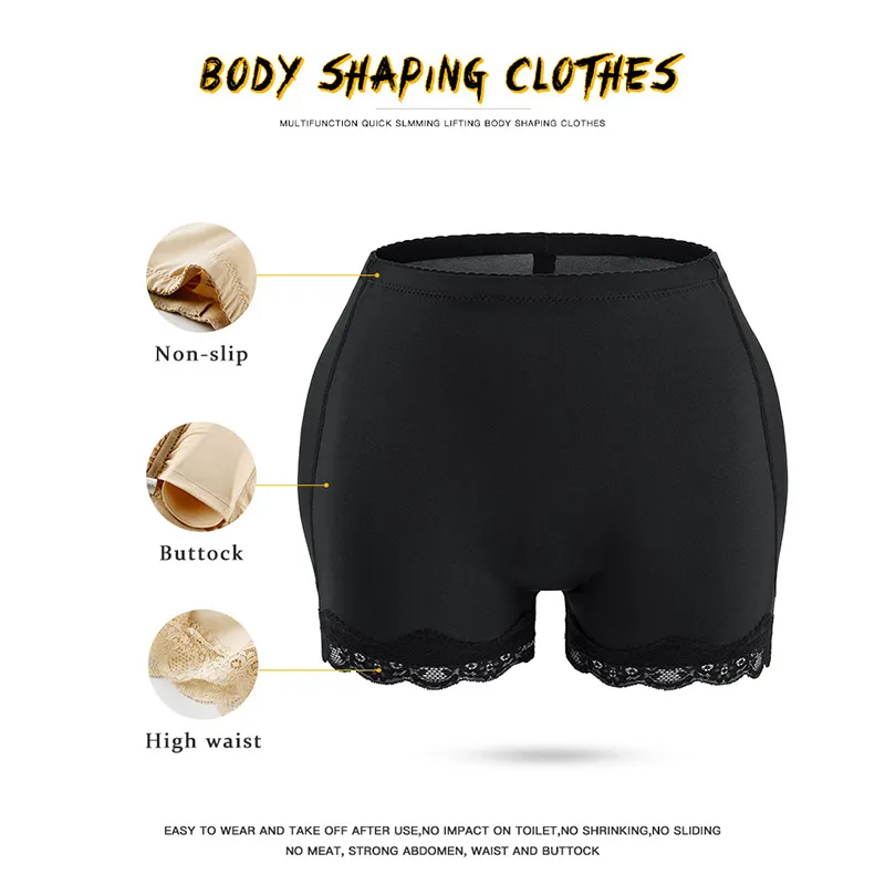 Men Butt Lifter Shapewear Hips Padded Underwear Boxers Enhancing Hip  Enhancement Pad Sweat
