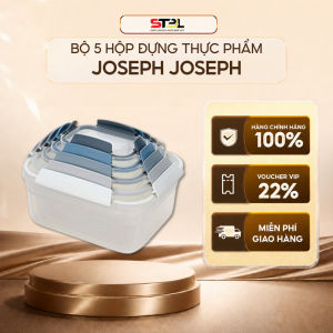 Bộ 5 hộp đựng thực phẩm Joseph Joseph Nest Lock Editions Sky 81105 có thể xếp chồng lên nhau SNTKITCHEN 510057