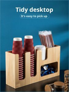 Shelf Detachable Multifunction Organizer Easy Access Dustproof Practicality Coffee Shop Bar Bar