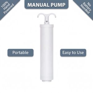 Electric Air Pump Automatic Power-off White Suitable for Suction Type Vacuum Bag