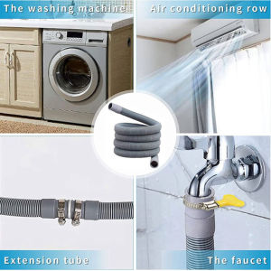 Visible Bendable Universal Sink Drain Pipe Retractabl Deodorant Sewer Drainage Water Hose Wash Basin Drainer