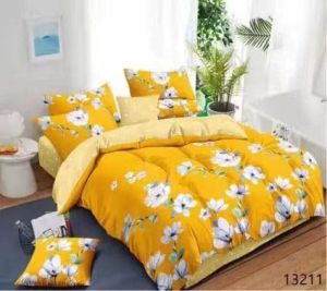 4in1 ORGANIC US COTTON BEDSHEET WITH DUVET COVER SET