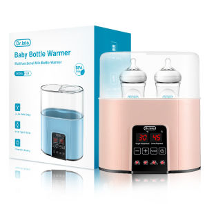 Dr.isla Penghangat botol susu dan ASISterilizer Botol Bayi BottleWarmer 4 in 1 Kapasitas tinggiBPA Free Baby Safe Sterilizer Dot BayiN30