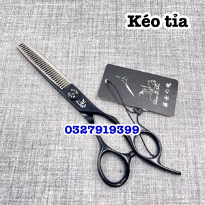 Kéo cắt tóc Chiến Binh 6.0 in cao cấp - Kéo Nhật ShenShi thép S440C độ cứng 62HRC lưỡi sắc bén thiết kế tay cầm thuận tiện