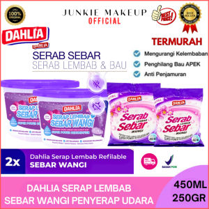 𝗝𝗨𝗡𝗞𝗜𝗘 𝗠𝗔𝗞𝗘𝗨𝗣 - Kapur Barus Dahlia Serap Lembab dan Bau Penyerap Udara - Pewangi Ruangan