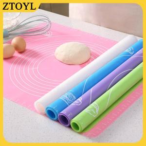 ZTOYL 26x29cm Silicone không dính Mat cán bột lót Pad Bánh Ngọt Bánh bakeware