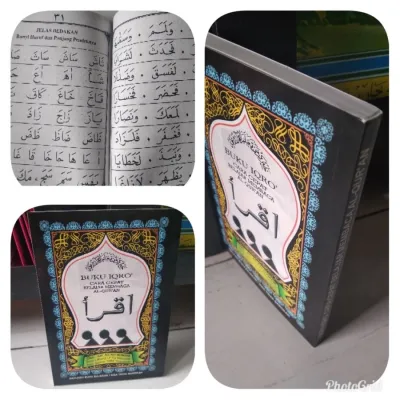 BUKU IQRO ANAK WARNA HITAM BUKA AGAMA