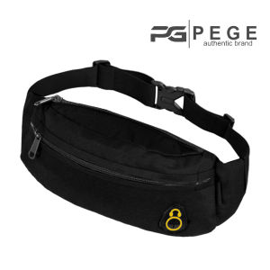 Tas PInggang Waistbag Kasual Pria Motif Polos Simpel Cocok Untuk Sehari Hari - PG - 8875
