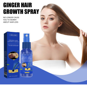 EELHOE  Ginger Hair Spray   Gentle Nourishing Hair Moisturizing Smooth Glossy Hair Care Spray