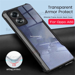 Oppo A60 Soft Case Silikon Xundd Clear Bening Ring Standing Casing Handphone