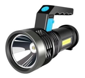 Lampu Senter LED Jarak Jauh + COB Super Terang Free USB Charger Senter Berburu Senter Anti Air