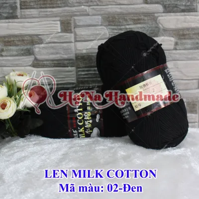 Len Milk Cotton Loại 1 (44k/cuộn/125g)
