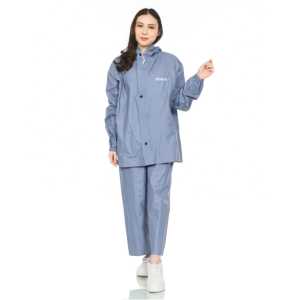AKULA Jas Hujan Raincoat  Mantel Pria Wanita Terbaik Anti Rembes Bahan PVC Kuat