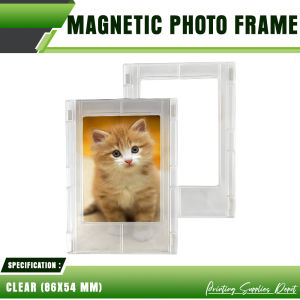 PSD - Magnetic Photo Frame Mini Photocard Instax Holder Fridge Deco Polaroid Photo Stand