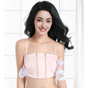 Nursing Bra Breastfeeding Women Handfree Breastfeeding Pregnant Pumping Maternity Pump-Free Rimless Pumping Maternity Pump Menyusu Nursing Breastfeeding Bra