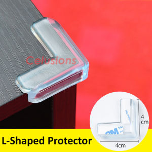 【SG Seller】⭐Corner Protector⭐ Table Furniture Sharp Edge Safety Guards For Baby Kids Children Protection Transparent Silicone Bumper Self Adhesive Back Tape