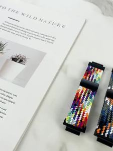 Suitable for Huawei childrens smartwatch 5pro/4X/4Pro/5/ Xinyao Magnetic Watch Strap Woven Elastic Wristband