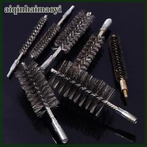 aiqinhaimaoyi 1 cái ống khói làm sạch bàn chải cho làm sạch đường ống đánh bóng 10-50 mét Threaded dây bàn chải kim loại Xử lý thép không gỉ bàn chải