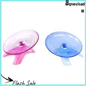 【WQ】 COD Running Disc Flying จานรองออกกำลังกายล้อของเล่นสำหรับหนูแคระแฮมสเตอร์สัตว์เลี้ยง18ซม.