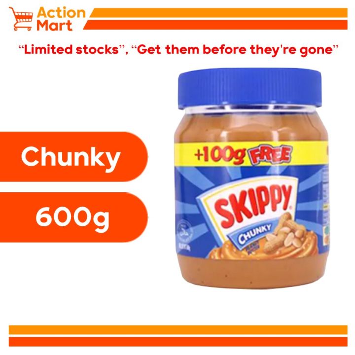 (EXPIRED DATE OCTOBER 2024) Skippy Chunky Peanut Butter Super Chunky