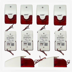 Combo10 Còi Hú Đèn Chớp Báo Động 103 có nút chỉnh tăng giảm âm lượngvà ko nút chỉnh 5V_12V_24V DC và 220V AC