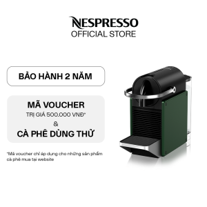Máy pha cà phê viên nén Nespresso Pixie - Xanh Lá Đậm