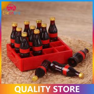 [Eleanor] A dozen Miniature food model drink Dollhouse Miniature 1:12 Doll Accessories toy