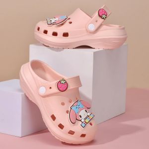 Merry Rose Sanrio Melody Sandals for Girls Cartoon Kids Slippers 6699-1