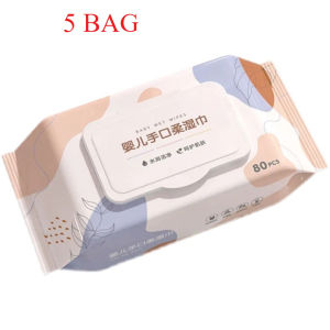 Tisu Bayi Kertas Tisu Murah - Tisu Basah Bayi 80pcs Kertas Tisu Lembut