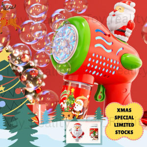 Kids Automatic Bubble Toy hine with LED Light Music Bubble Blowing Maker Bubble solution Children Kid Outdoor