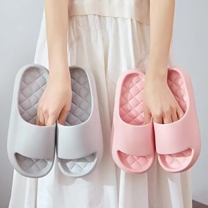 WomenS Summer Home Slippers MenS Indoor Sandals For Hotel Bathroom Casual Bathing Slippers For Couples Home Use Flip-Flops