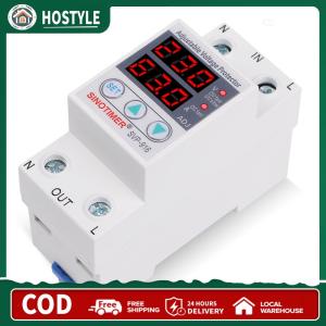 【Free Shipping】 Adjustable Surge Protector Relay SVP-916 for Electrical Circuit Overvoltage and Overcurrent Safety in Homes