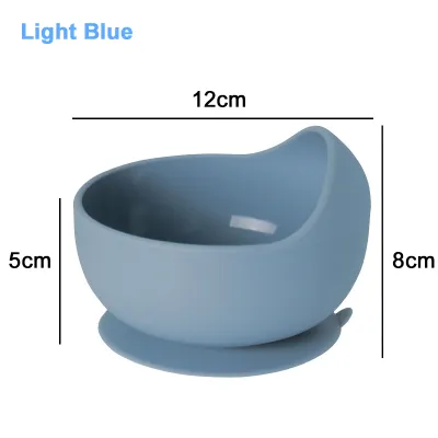 HOMSA Silicone Suction Bowl Baby Food Anti-fall Strong Suction Food Grade Material Eating Training Feeding