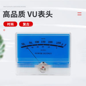 High-Precision Classic Maijingtu Lake Blue TN-90 VU Level Meter with Backlight Tube Amplifier DB Meter Amplifier Audio Meter