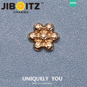 Metal jibbitz crocs charm crocs Shoe Buckle Shoe Accessories Alloy Diamond Flower High Quality Shoe Accessories