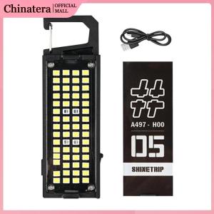 ไฟฉายขนาดเล็กกลางแจ้งแบบแม่เหล็ก Type-C แบบชาร์จไฟพวงกุญแจขนาดเล็กโคมไฟแขวนสำหรับวิ่งขี่จักรยานกลางคืน