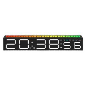 Precise Table Clock Multipurpose With Date And Time 12/24 Format Display For Any Room Bedside Clock