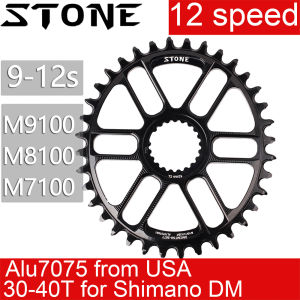 Stone Chainring for 12s Shimano M9100 M8100 M7100 M6100 Oval 30T 32 34 36 38 40 42 44 46 48T 12 Speed Direct Mount Chainwheel Bicycle 9100 8100 7100