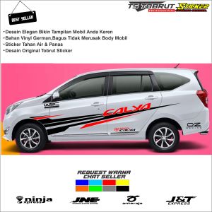 CUTING STCIKER mobil toyota calya terbaru stciker mobil calya unevesal semua mobil toyota calya