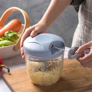 Multi-Function Manual Mincer Vegetable Meat Grinder Chopper Hand Chopper Manual Rope Food Processo